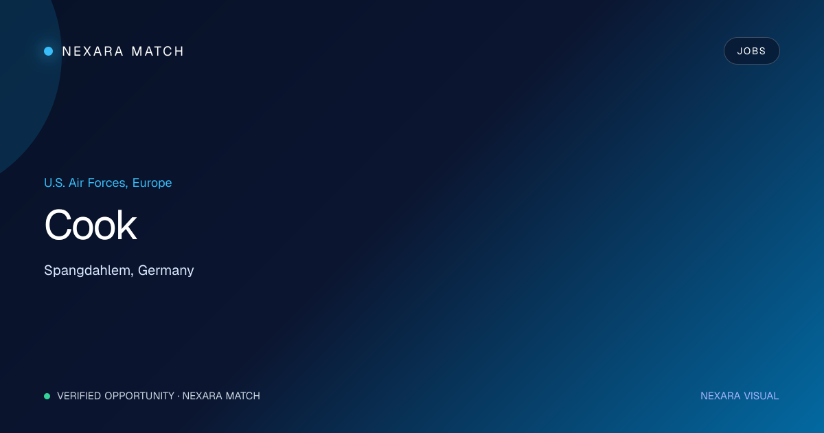 Cook NEXARA Match opportunity visual